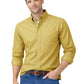 Men's 1-Pocket Cotton Twill Shirt - BG8213 - Maize