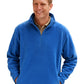 Unisex 2-Pocket Micro Fleece Zip Pullover - BG9952 - Polar Blue