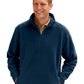 Unisex 2-Pocket Micro Fleece Zip Pullover - BG9952 - Polar Navy