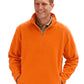 Unisex 2-Pocket Micro Fleece Zip Pullover - BG9952 - Polar Orange