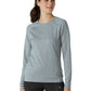 Women's Watch Window Long Sleeve Underscrub Tee - 2139 - Grey Heather