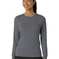 Women's Essential Layer Long Sleeve Underscrub Tee - 2189 - Pewter