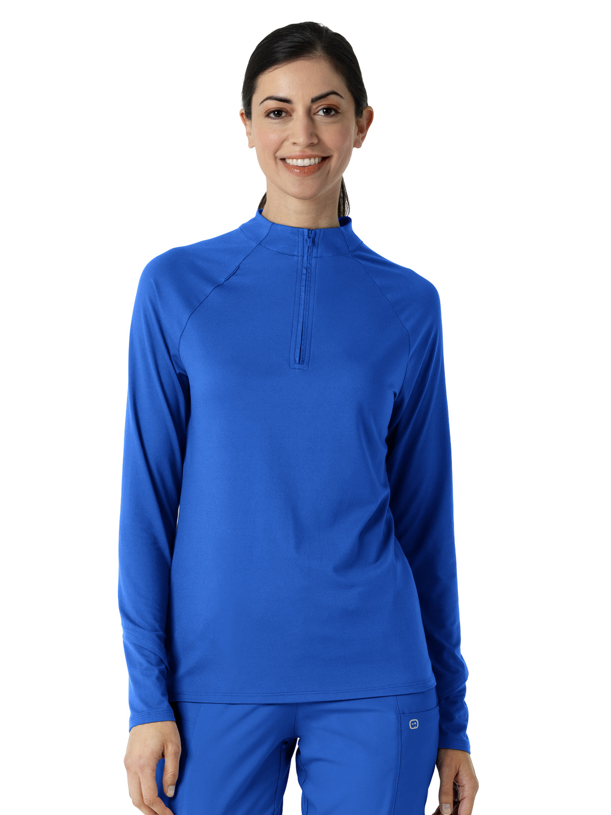 Women's Watch Window Quarter Zip Top - 2239 - Royal