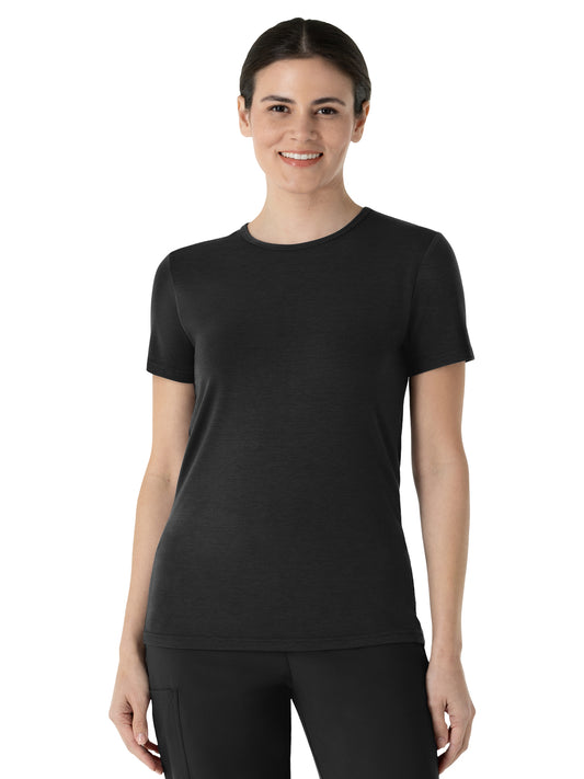 Women's Short Sleeve Essential Tee - 2290 - Black