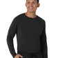 Men's Essential Layer Long Sleeve Scrub Top - 2390 - Black
