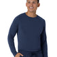 Men's Essential Layer Long Sleeve Scrub Top - 2390 - Navy