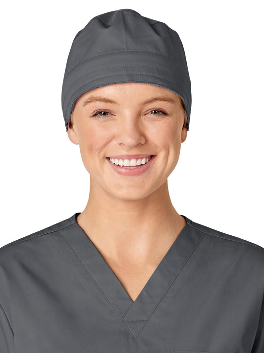Unisex Scrub Cap Hat - 400 - Pewter