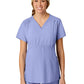 Women's Five-Pocket Maternity Top - 4555 - Ceil Blue