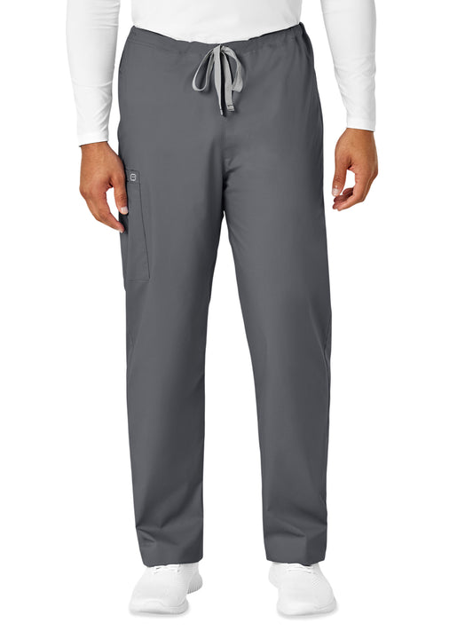 Unisex Four-Pocket Drawstring Cargo Pant - 500 - Pewter