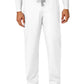 Unisex Four-Pocket Drawstring Cargo Pant - 500 - White