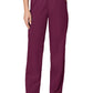 Women's Five-Pocket Pull-On Cargo Pant - 501 - Wine
