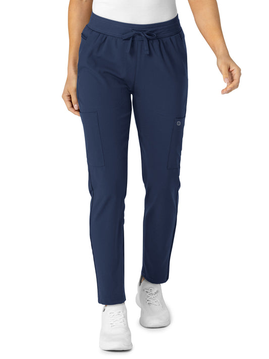 Women's Eight-Pocket Flex-N-Reach Track Pant - 5045 - Navy