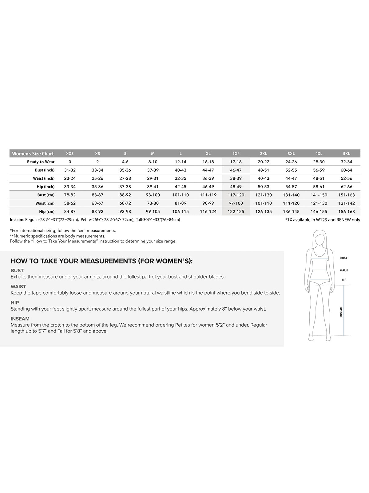 SIZECHART