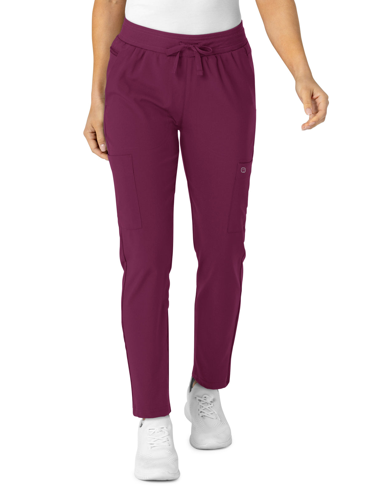 Women's Eight-Pocket Flex-N-Reach Track Pant - 5045 - Wine