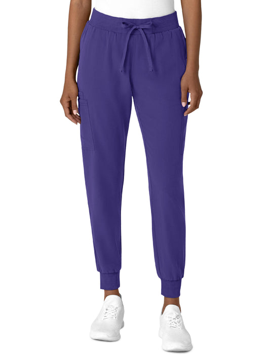 Women's Seven-Pocket Jogger Utility Pant - 5132 - Grape