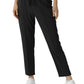 Women's  Four-Pocket Tapered Ankle Scrub Pant - 5154 - Black