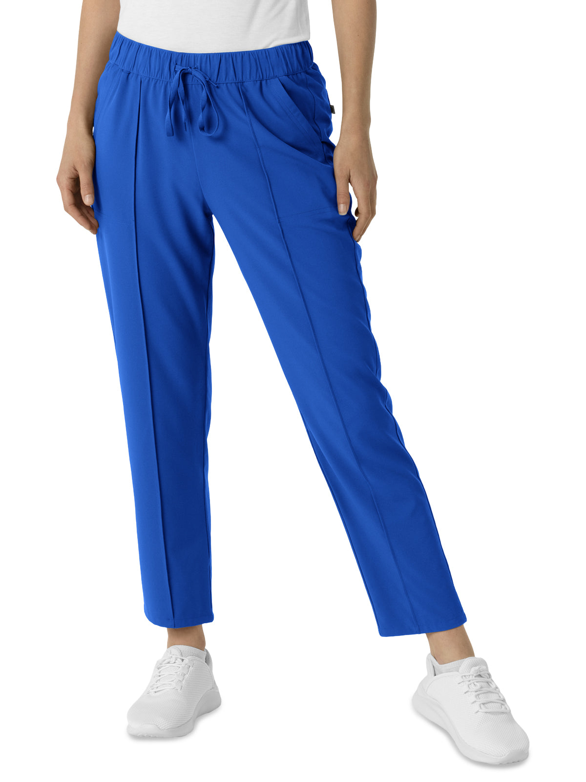Women's  Four-Pocket Tapered Ankle Scrub Pant - 5154 - Royal