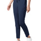 Women's Five Pocket Pulse High Rise Tapered Scrub Pant - 5170 - Navy