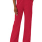 Women's Seven-Pocket Straight Leg Cargo Scrub Pant - 5180 - Red