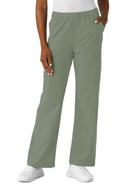 Women's Seven-Pocket Straight Leg Cargo Scrub Pant - 5180 - Sage