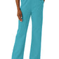 Women's Seven-Pocket Straight Leg Cargo Scrub Pant - 5180 - Teal Blue