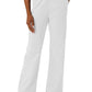 Women's Seven-Pocket Straight Leg Cargo Scrub Pant - 5180 - White