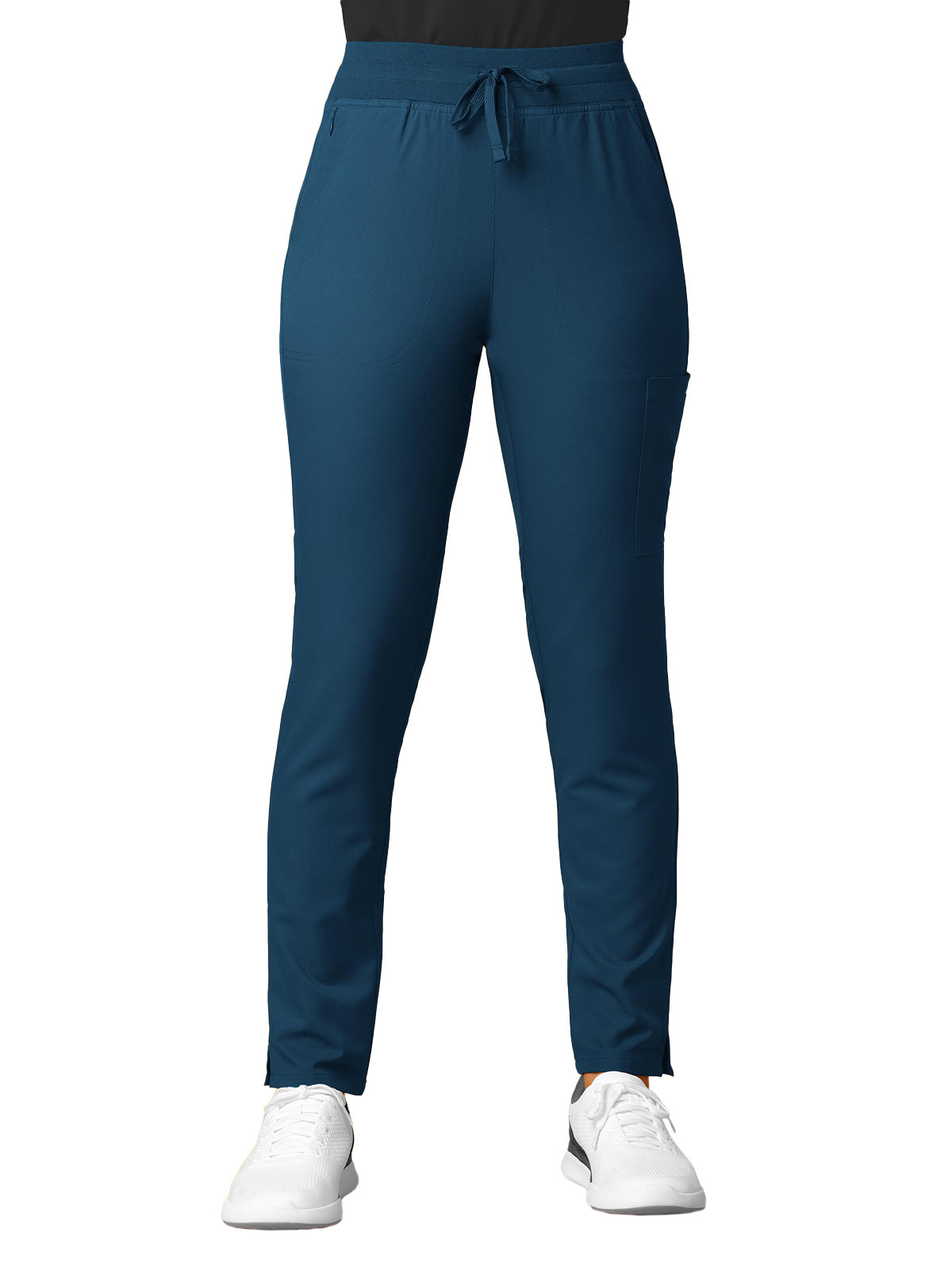 Women's Seven-Pocket Straight Slim Leg Pant - 5222 - Caribbean