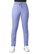 Women's Seven-Pocket Straight Slim Leg Pant - 5222 - Ceil Blue