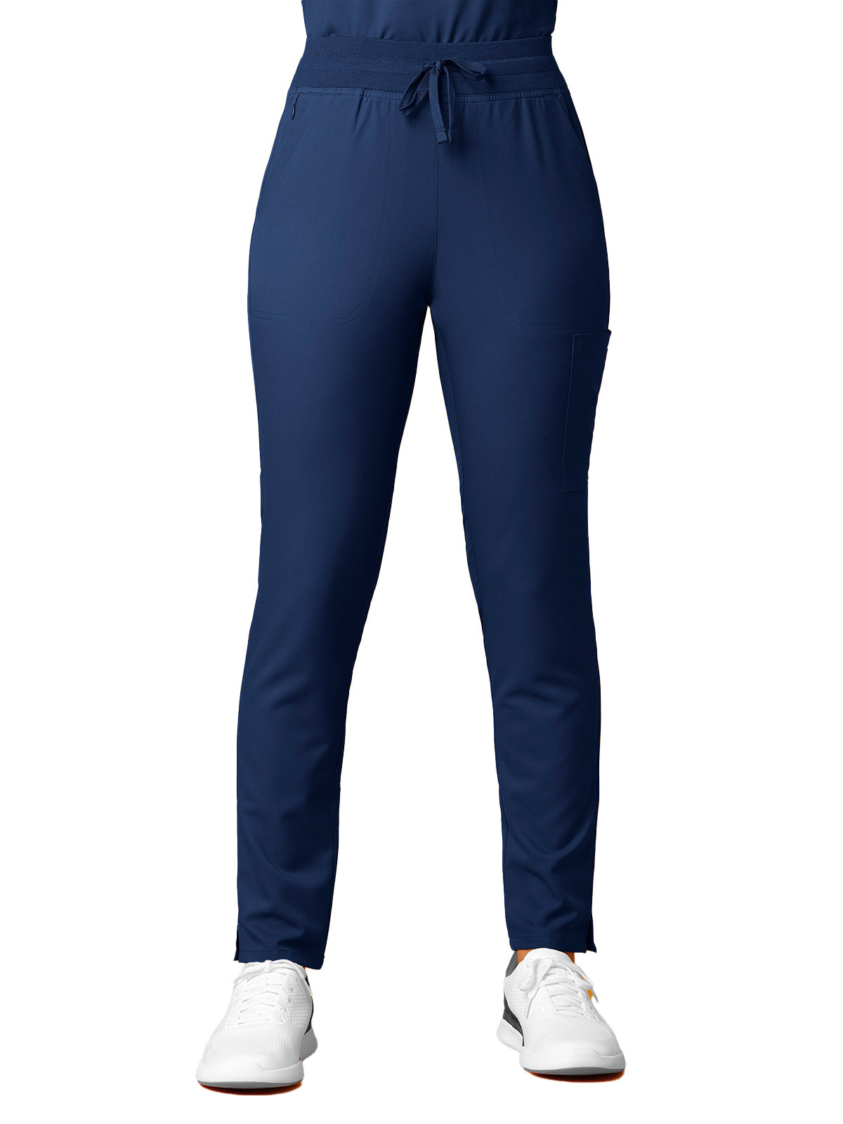 Women's Seven-Pocket Straight Slim Leg Pant - 5222 - Navy