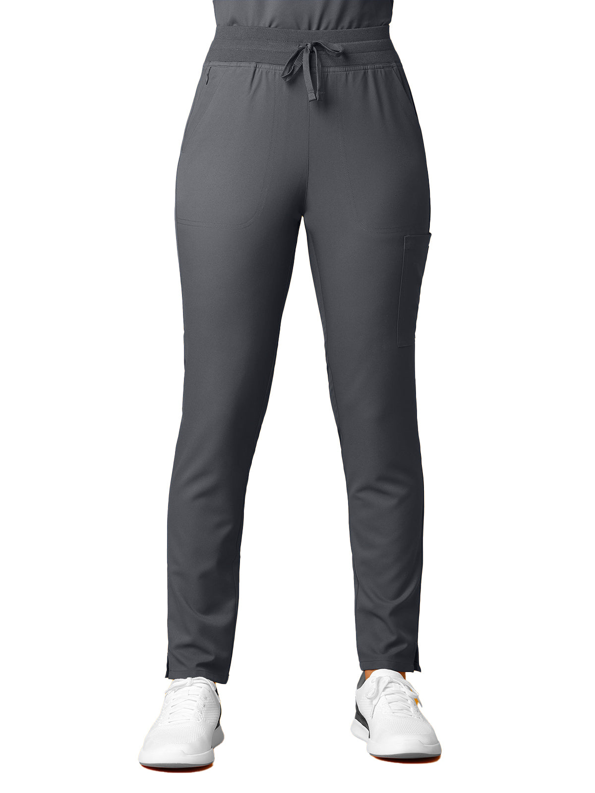 Women's Seven-Pocket Straight Slim Leg Pant - 5222 - Pewter