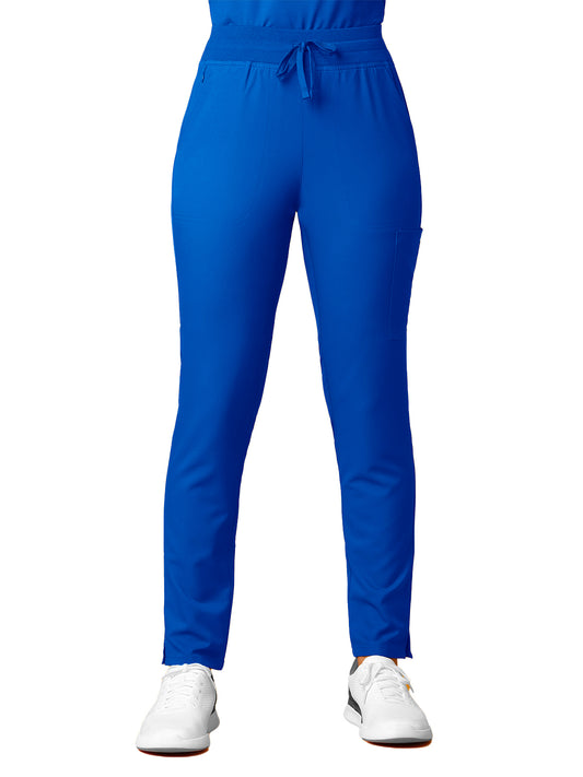 Women's Seven-Pocket Straight Slim Leg Pant - 5222 - Royal