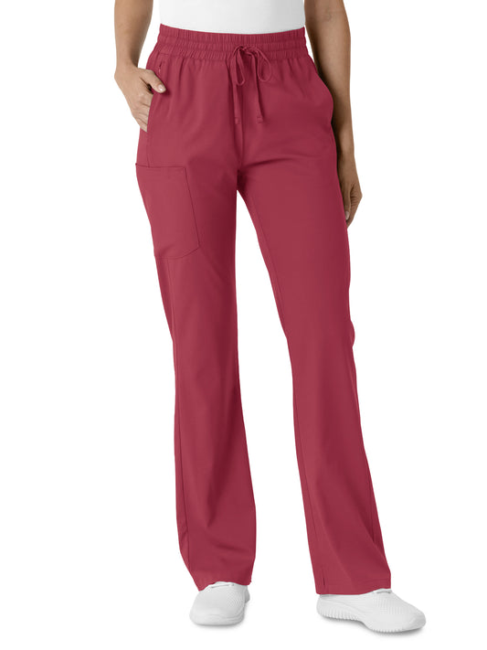 Women's 6-Pocket Bootcut Pant - 5251 - Ruby