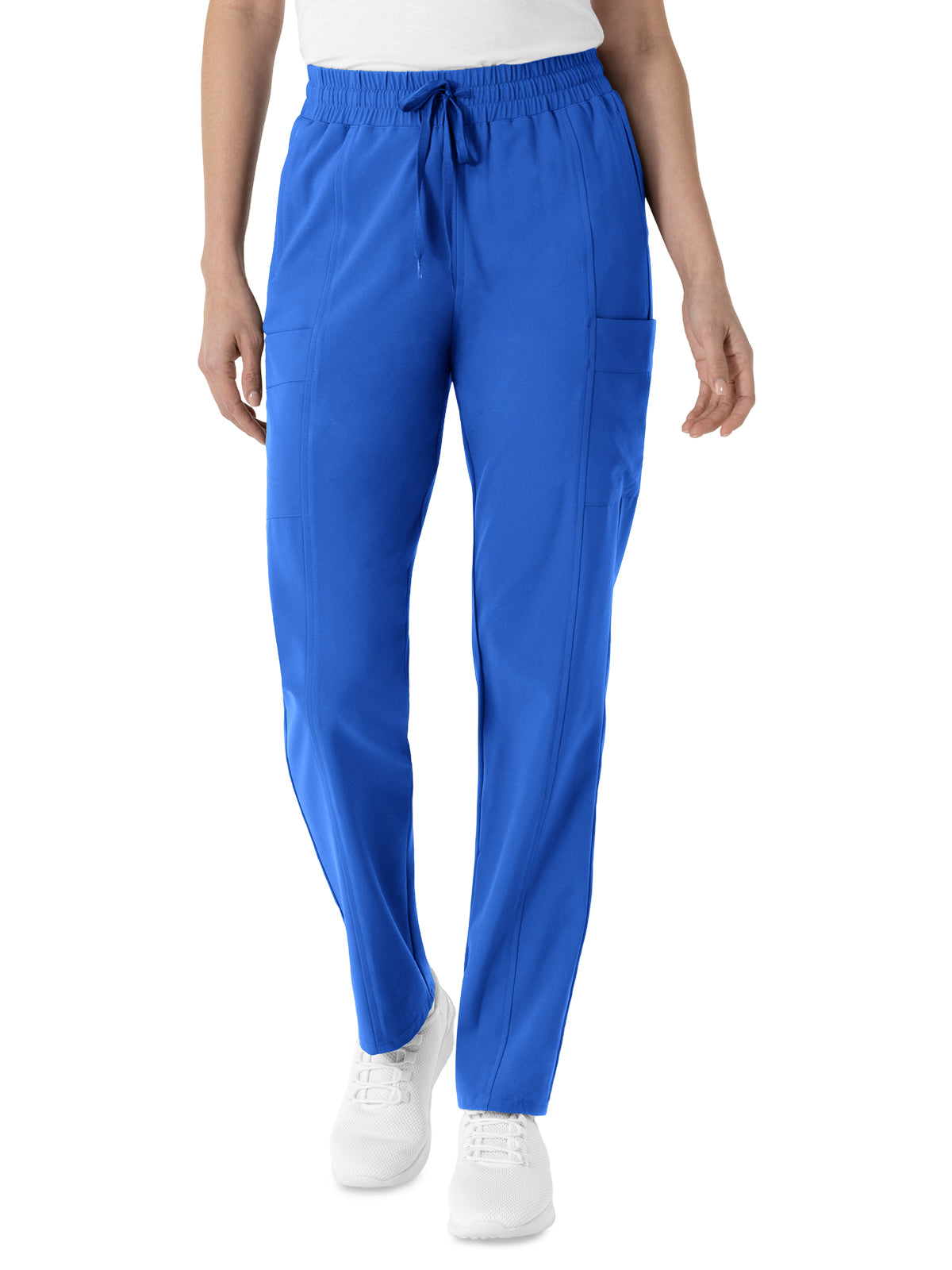 Women's Five-Pocket High Waist Tapered Scrub Pant - 5254 - Royal
