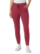 Women's Five-Pocket Athletic Track Pant - 5259 - Ruby