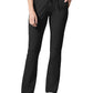 Women's Five-Pocket Mid Rise Align Bootcut Scrub Pant - 5270 - Black