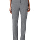 Women's Five-Pocket High Waist Slim Cargo Pant - 5334 - Grey Heather