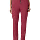 Women's Five-Pocket High Waist Slim Cargo Pant - 5334 - Ruby