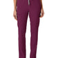 Women's Five-Pocket High Waist Slim Cargo Pant - 5334 - Wine