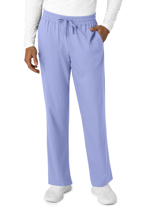 Men's Six-Pocket Straight Leg Pant - 5351 - Ceil Blue