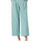 Women's Five-Pocket Cropped Wide Leg Scrub Trouser - 5354 - Coastal Blue