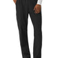 Men's Seven-Pocket Straight Leg Cargo Scrub Pant - 5380 - Black