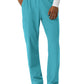 Men's Seven-Pocket Straight Leg Cargo Scrub Pant - 5380 - Teal Blue