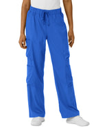 Women's Classic Wide Leg Cargo Scrub Pant - 5451 - Royal