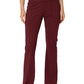 Women's Five-Pocket Yoga Pant - 5459 - Burgundy