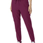 Women's Seven-Pocket Convertible Stirrup Jogger Pant - 5522 - Wine