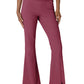 Women's Seven-Pocket Front Slit Flare Pant - 5534 - Carnation
