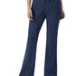 Women's Six-Pocket Flare Leg Scrub Pant - 5551 - Navy
