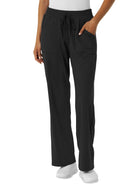 Women's  Five-Pocket Wide Leg Scrub Pant - 5559 - Black