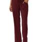 Women's  Five-Pocket Wide Leg Scrub Pant - 5559 - Burgundy