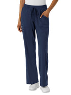 Women's  Five-Pocket Wide Leg Scrub Pant - 5559 - Navy